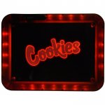 GLOWTRAY X COOKIES LED ROLLING TRAY - Black New