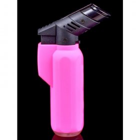 FireGun - Techno - Mini Soft Touch Butane Torch Lighter New
