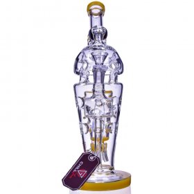 SmokeCup Trophy - ChillGlass - 13" Royalty Cone Sprinkler Perc Bong New