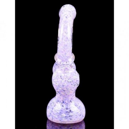 Pink Slurpee - 7" Fritted Work Sherlock Bubbler - Purple New