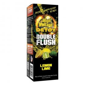 High Voltage Double Flush Detox Drink - 16OZ - Lemon Lime New