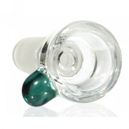 Green Orb Bowl/Slide - 14mm New