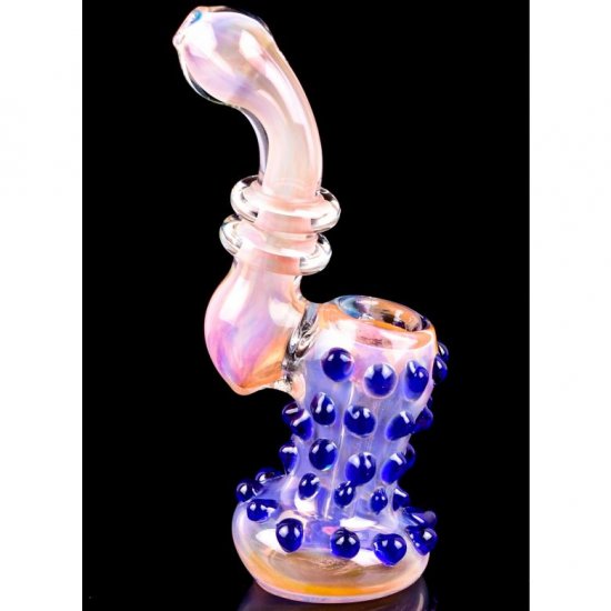 SmokeDigger - 6\" Golden Fumed Sherlock Bubbler New