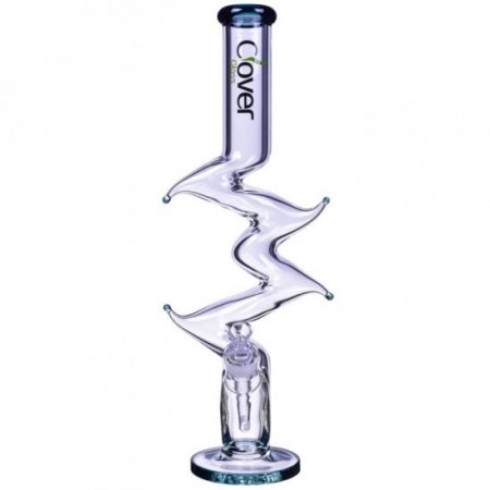 The Voyage - Clover Glass - 19" Monster Zong Bong - Winter Green New