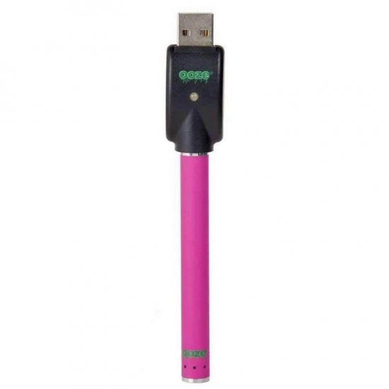 OOZE SLIM TOUCHLESS 280mAh BATTERY WITH USB CHARGER - Pink New