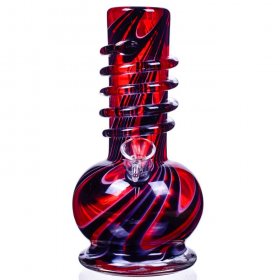 The Melody - 8" Swirled Round Base Bong New