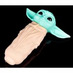 The Grogu - 5" Silicone Baby Yoda Hand Pipe New