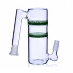 Double Honeycomb Ashcatcher - 14mm - Green New