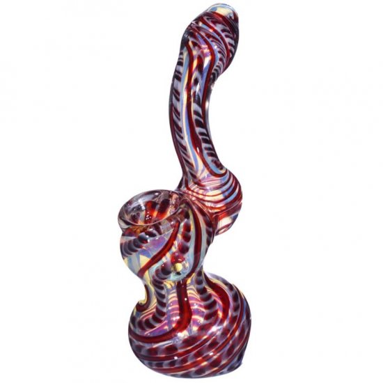 6\" Bubbler - Rustic Red New