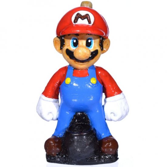 6\" Character wooden pipes - Mario New