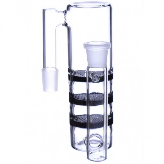 Triple Honeycomb AshCatcher - 19mm - Black New