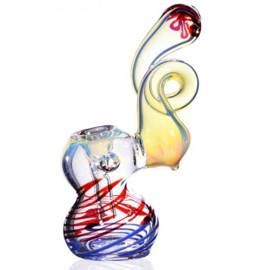 6\" Twisted Neck Bubbler - Extra Heavy !!! New