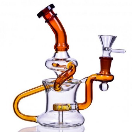 Kingda Ka - 8' 4 Arm Recycler Dab Rig New