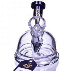 The North Pole - SMOQDAY Glass - Igloo Spherical Design Bong New