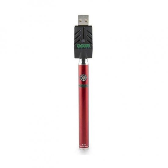 OOZE TWIST SLIM 320mAh Adjustable Voltage BATTERY - Red New