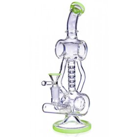 Eitri's Recycler - 12" Recycler Rig With Double Barrel To Donut To Upline Design Perc New
