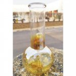 5" Mini Water Pipe - Golden Fumed New