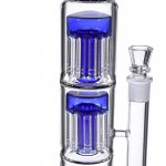 Wizard of Oz bong - 18" Double Tree Perc Bong - Special Price New