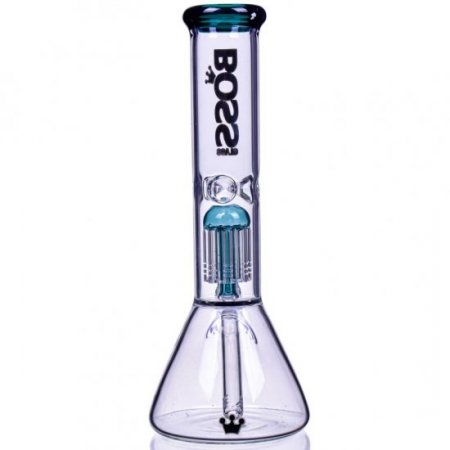 Boss Glass - 12" Single Chamber Bong 5MM Thick & Heavy New