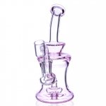 The Iced Pink - 7 inch Mini Water Pipe in Pink New