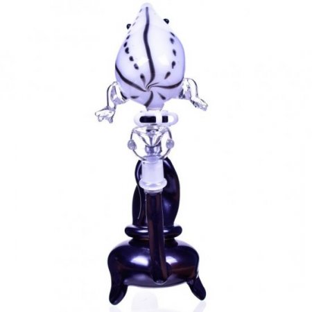 The Smoking Frog - 9" Double Chamber Removable Pyramid Base Bong New