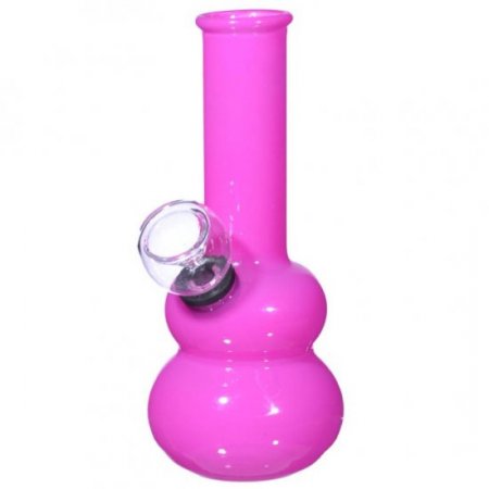 5.25" Mini Water Pipe - Pink New