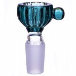 14MM Smoking Accessories 14MM Male Bowl/Slide - Teal New