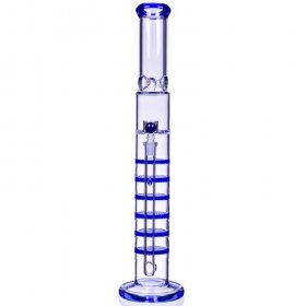 20" Sextet Honeycomb Water Pipe - Blue New