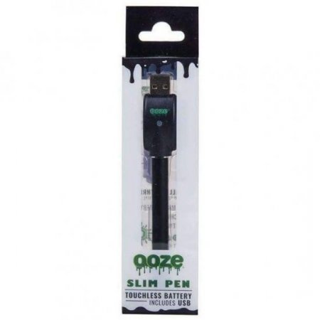 OOZE SLIM TOUCHLESS 280mAh BATTERY WITH USB CHARGER - Black New