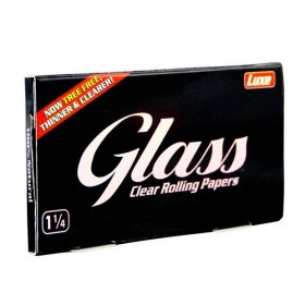 Luxe Glass? 1 1/4 Clear Rolling Papers New