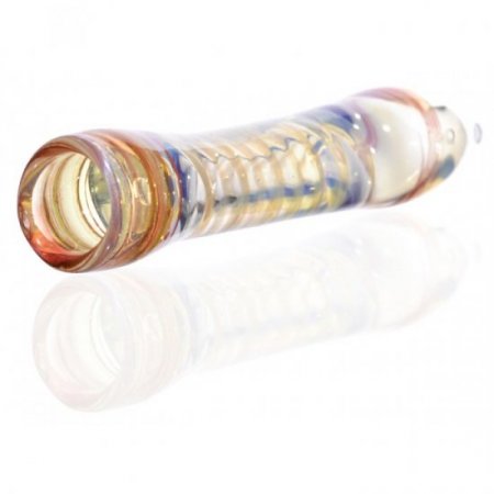 3" Cork Screw Chillum Fumed one hitter New