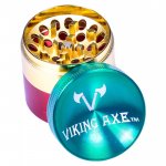 The Iron-man - Viking Axe? - Four Part Concave Grinder - 40mm - Rasta New