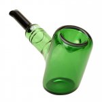 Grav? 6" Tankard Sherlock Hammer Handpipe - Green New