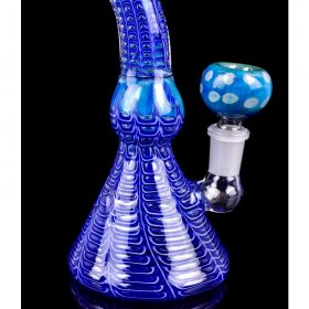 The Mythrol - 8" Bubble Trap Work Bong New