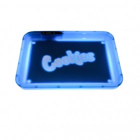 GLOWTRAY X COOKIES LED ROLLING TRAY - BLUE New