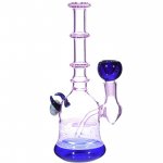 The Sea Coral - 9" Girly Bong Banger With Sea Coral - Pink New