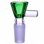 14MM Smoking Accessories 14MM Male Bowl/Slide - Green New