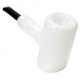 Grav? - 6" Tankard Shlerlock Hammer Handpipe - White New