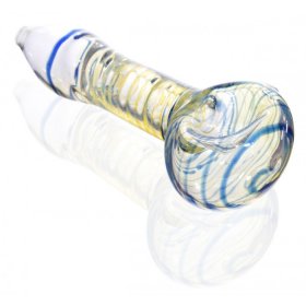 3" Fumed Cork Screw Glass Spoon Pipe Buy One Get One Free!! New