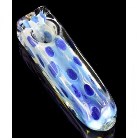 3.75" Brick Shaped Extra Heavy Triangled Glass Spoon Hand Pipe New