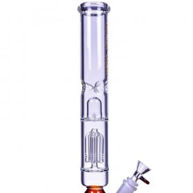 21 Inch Jellyfish Perc with Splash Guard Glass Bong Water Pipe New