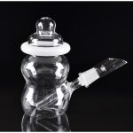 4" Mini Baby Bottle Water Pipe - Oil Rig New