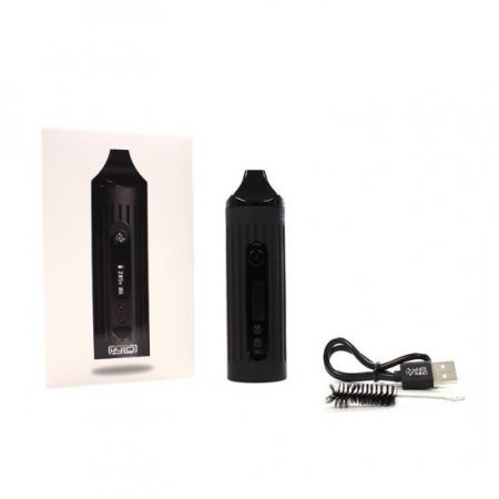 White Rhino Hylo Digital Personal Dry Herb Convection Vaporizer Kit - Black New