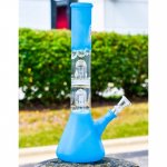 The Musician - 13" Dual Dome Shaped Percolator Bong New