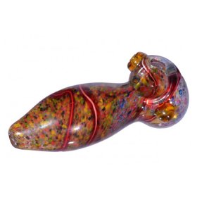 Chunky Fritter - 3" Thick and Chunky Glass Hand Pipe New