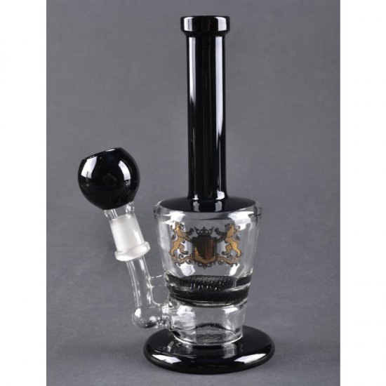 6\" Honeycomb Oil Rig - Black Tube New