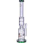 The Battleship - 22" Inner Donut Multi Perc Bong New