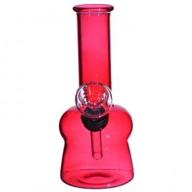 5" Mini Water Pipe - Red New
