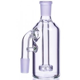 The Heater Shield Ash Catcher with Showerhead Perc - 14mm 90 Degree Angled New