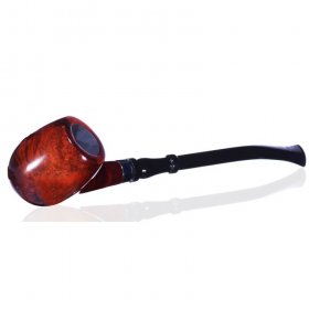 7" Churchwarden Wooden Pipe - Light Cherry New